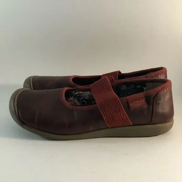 Keen womens slip on shoes adjustable slip on sneakers red size 7 011016 - Picture 3 of 8